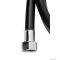 SAPHO - SOFTLEX - Zuhany gégecső - Sima, 150cm - Anti-twist - Fekete PVC 
