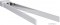 SAPHO - EVEREST - Fali lengő törölközőtartó - 2 mozgatható karral, 36cm - Krómozott réz
