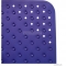 SAPHO - RIDDER PLATFUS - Csúszásgátló szőnyeg zuhanyzóba, 54x54cm - Kék kaucsuk