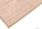 AQUALINE - Fürdőszoba szőnyeg, kádkilépő csúszásgátlóval, 50x70cm - Bézs poliészter (7021309)