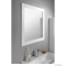 AQUALINE - FAVOLO - Fürdőszobai fali tükör matt fehér MDF kerettel 60x80 cm