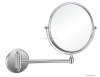 AQUALINE - Fali kozmetikai tükör - Nagyítós, forgatható, kerek - D20cm - Krómozott réz (HY1408)