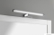 AQUALINE - KRONAS - LED lámpa fürdőszoba bútorokhoz, tükrökhöz - 6W - 400 mm - Krómozott műanyag