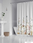 LAGOON - Textil zuhanyfüggöny függönykarikával 180x200cm - virágos
