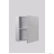 HB BÚTOR - NINA 50 - Fürdőszobai fali tükrös szekrény, 50x55cm, fehér, nyílóajtós, világítás nélkül