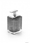 GEDY - ANTARES - Folyékony szappan adagoló - Pultra helyezhető - Áttetsző szürke műgyanta