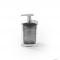 GEDY - ANTARES - Folyékony szappan adagoló - Pultra helyezhető - Áttetsző szürke műgyanta