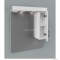HB BÚTOR - MART 65 - Fürdőszobai fali tükrös szekrény LED világítással, jobbos oldalszekrénnyel - Magasfényű fehér