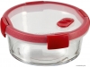 CURVER - SMART COOK - Ételtároló doboz, sütőben is használható, 0,6L, kerek - Üveg, műanyag (235709)