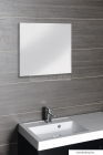 AQUALINE - Fürdőszobai fali tükör 80x80cm, szögletes - Élcsiszolt, ragasztható (22498)