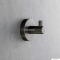 BEMETA - GRAPHIT - Fürdőszobai fogas 1 akasztóval - Falra szerelhető - Matt grafitszürke (156106022)