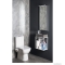 SAPHO - AROWANA - Fürdőszobai fali tükör 35x90cm, krómozott alumínium kerettel