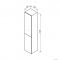 SAPHO - ESPACE - Fürdőszobai függesztett tárolószekrény 2 ajtóval, 35x172 cm - Magasfényű fehér MDF