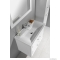 AQUALINE - FAVOLO - Mosdószekrény, fürdőszoba mosdó bútor 86,5x60cm - 2 fiókos - Matt fehér MDF (mosdó nélkül)
