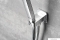 SAPHO - JUMPER - Fali fix kézizuhany tartó gégecső csatlakozóval - Krómozott réz