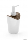 GEDY - MOBY - Folyékony szappan adagoló - Műanyag - Fényes fehér, tortora (3182)
