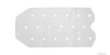 GEDY - TINTA UNITA - Csúszásgátló kádba 71x36cm - Fehér műanyag