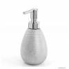 GEDY - ASTRID - Folyékony szappan adagoló - Ezüst színű kerámia, krómozott fém