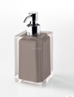 GEDY - RAINBOW - Folyékony szappan adagoló - Áttetsző tortora műgyanta (RA81-52)