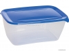 CURVER - FRESH GO - Ételtároló doboz, szögletes 5L, áttetsző, kék - Műanyag (250733)