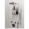UMBRA - CUBIKO - Felakasztható zuhanypolc tapadókorongokkal, 2 szintes - Fekete acél