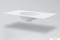 MARMY - CODY - Mosdó, mosdókagyló 90x50cm - Pultba, bútorba süllyeszthető - Fényes fehér