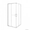 DIPLON - Szögletes zuhanykabin - Tolóajtós - Átlátszó edzett üveg - 90x90 cm