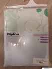 DIPLON - Zuhanyfüggöny, 180x200cm - Textil - Zöld inda mintás (CN73118)
