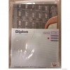 DIPLON - Zuhanyfüggöny, 180x200cm - Textil - Szürke-piros utcakép mintás (CN73105)