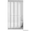 GEDY - ZUCCHERO - PEVA zuhanyfüggöny függönykarikával - 120x200 cm - Vinyl - Fehér