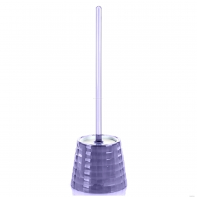 GEDY - GLADY - Álló WC kefe tartó - Áttetsző lila műanyag
