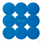 GEDY - GIOTTO - Csúszásgátló zuhanyzóba 54,5x54,5cm - Kék gumi