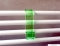 GEDY - MERLINO - Radiátor fogas, törölköző akasztó radiátorra - Áttetsző zöld műanyag