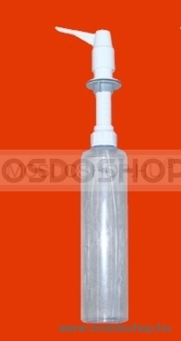 MC ALPINE - HC20-WH - Folyékony szappanadagoló, mosogatószer adagoló - Beépíthető - Fehér – 500 ml