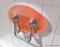 RAVAK - OVO P - Zuhanyülőke zuhanykabinhoz, zuhanyzóba - Narancssárga