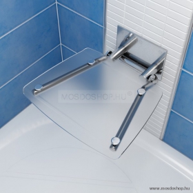 RAVAK - OVO B - Zuhanyülőke zuhanykabinhoz, zuhanyzóba (áttetsző)