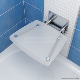 RAVAK - OVO B - Zuhanyülőke zuhanykabinhoz, zuhanyzóba (áttetsző fehér)