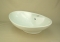 DIPLON - Kerámia mosdó, mosdókagyló - Pultra szerelhető - Ovális - 58 cm