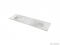 MARMY - CAVALLI - Dupla mosdó, mosdókagyló - 200x52 cm - Matt fehér - Pultba, bútorba süllyeszthető