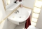 RAVAK - Rosa Comfort Plus balos, fehér, beépíthető mosdó