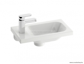 RAVAK - Chrome 400 jobbos beépíthető kézmosó mosdó