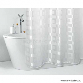 GEDY - DAMA - Textil zuhanyfüggöny függönykarikával - 120x200 cm