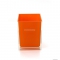 GEDY - RAINBOW - Fürdőszobai szemeteskuka, hulladékgyűjtő - 6 L - Narancssárga - Műanyag