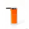 GEDY - RAINBOW - Folyékonyszappan adagoló - Szögletes - Narancssárga, krómozott műanyag (RA80-67)