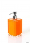 GEDY - RAINBOW - Folyékony szappan adagoló - Áttetsző narancssárga műgyanta (RA81-67)