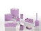 GEDY - RAINBOW - Folyékony szappan adagoló - Áttetsző lila műgyanta (RA81-79)
