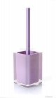 GEDY - RAINBOW - Álló WC kefe tartó - Áttetsző lila műgyanta