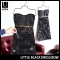 UMBRA - BOW DRESS - Ékszertartó - Női ruha formájú - Fekete szövet, arany díszítéssel
