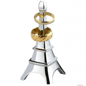 UMBRA - Eiffel torony gyűrűtartó - Krómozott fém