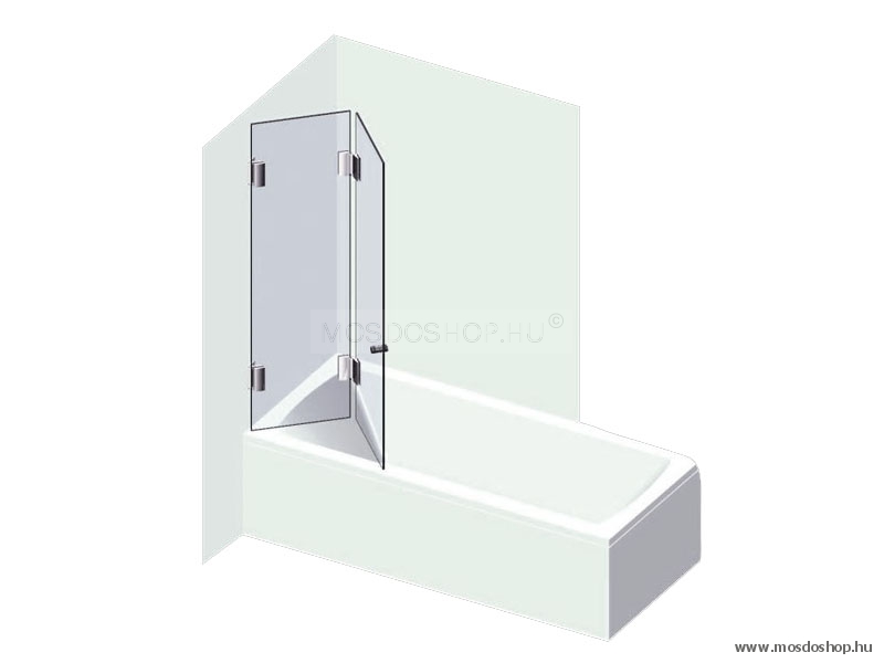 Varioglass 605 kádparaván globus króm zsanér varioglass ... Akciós zuhanykabin